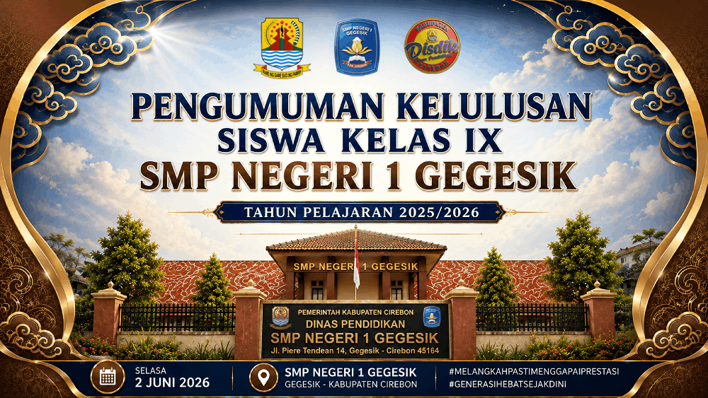 Pengumuman Kelulusan Kelas IX Tahun 2026